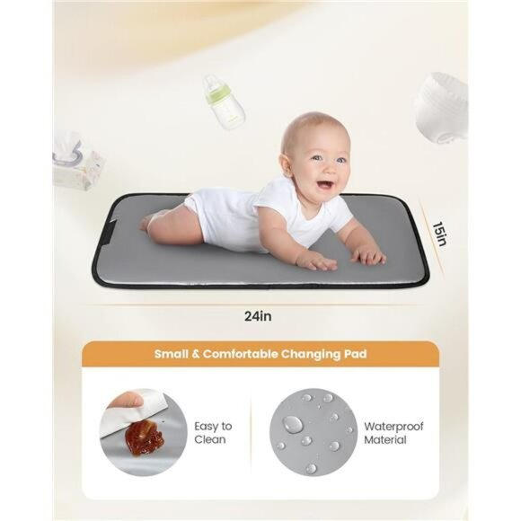 Mini Diaper Bag Backpack Baby Travel Bag with Changing Pad Stroller Straps - Picture 6 of 7